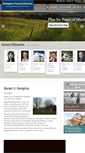 Mobile Screenshot of hamptonfuneralnc.com